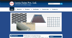 Desktop Screenshot of luniawirenetting.com